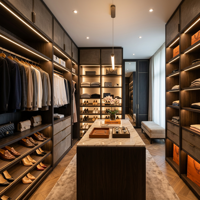 Luxury Walk-in Closet